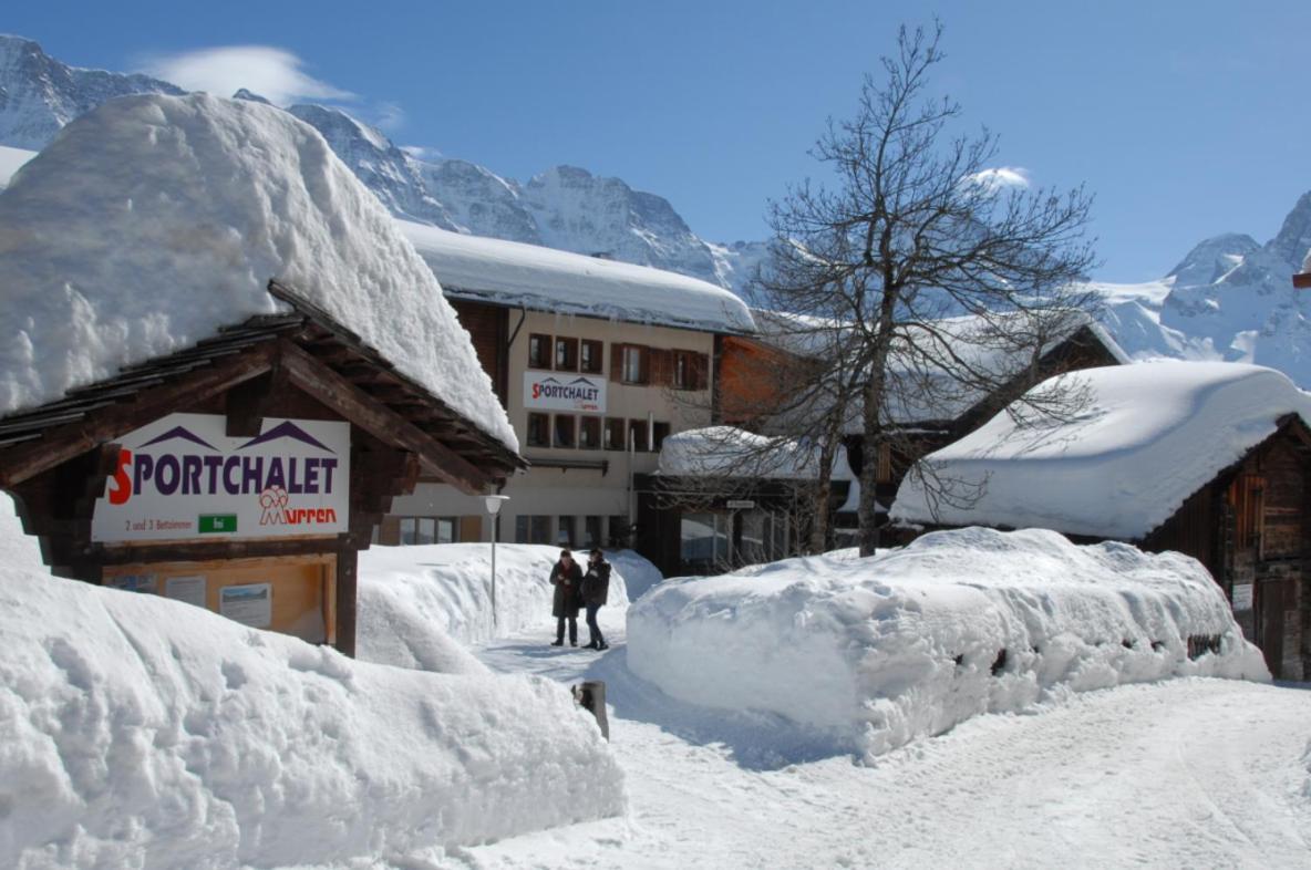 Sportchalet Muerren Eksteriør bilde